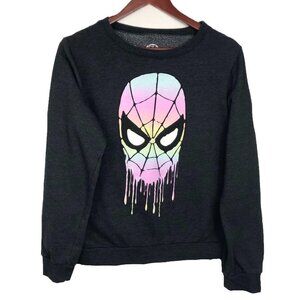 Pastel Paint Drip Marvel Spiderman Crewneck